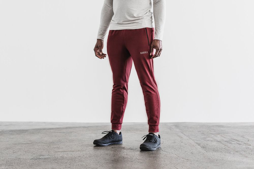 NOBULL Joggers Muške - Nobull Bordo (572936-UCL)